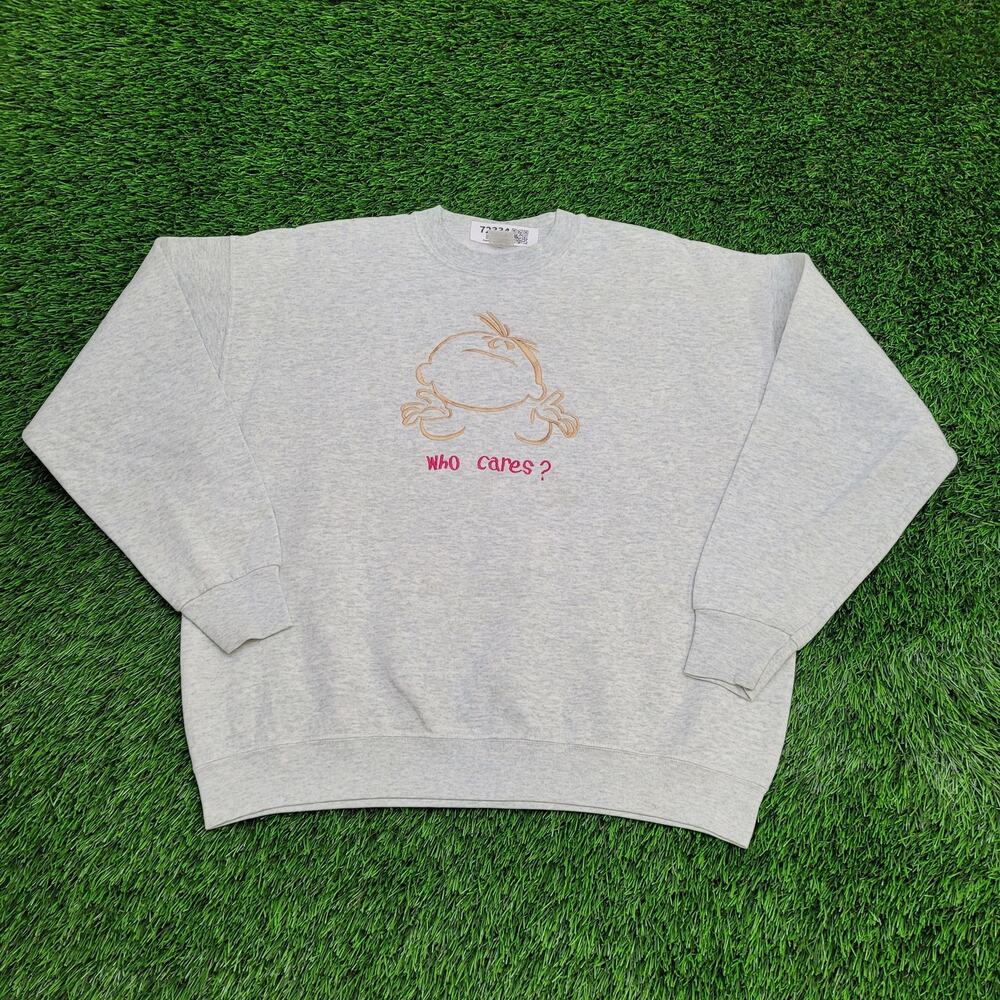Vintage Fruit-of-the-Loom Sweatshirt Womens XL 24x24 Boxy